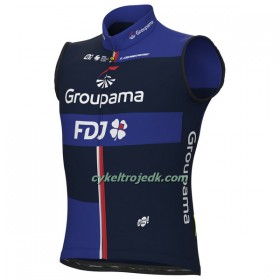 Cykelvest 2023 Groupama FDJ Sort Blå
